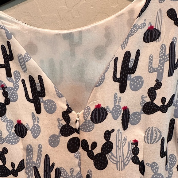 LA SOUL CACTUS Fit Flare DRESS Small - Picture 7 of 8